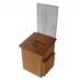 FixtureDisplays® Box, Comment Collection Suggestion Donation Ballot w/ Sign Holder 7.5